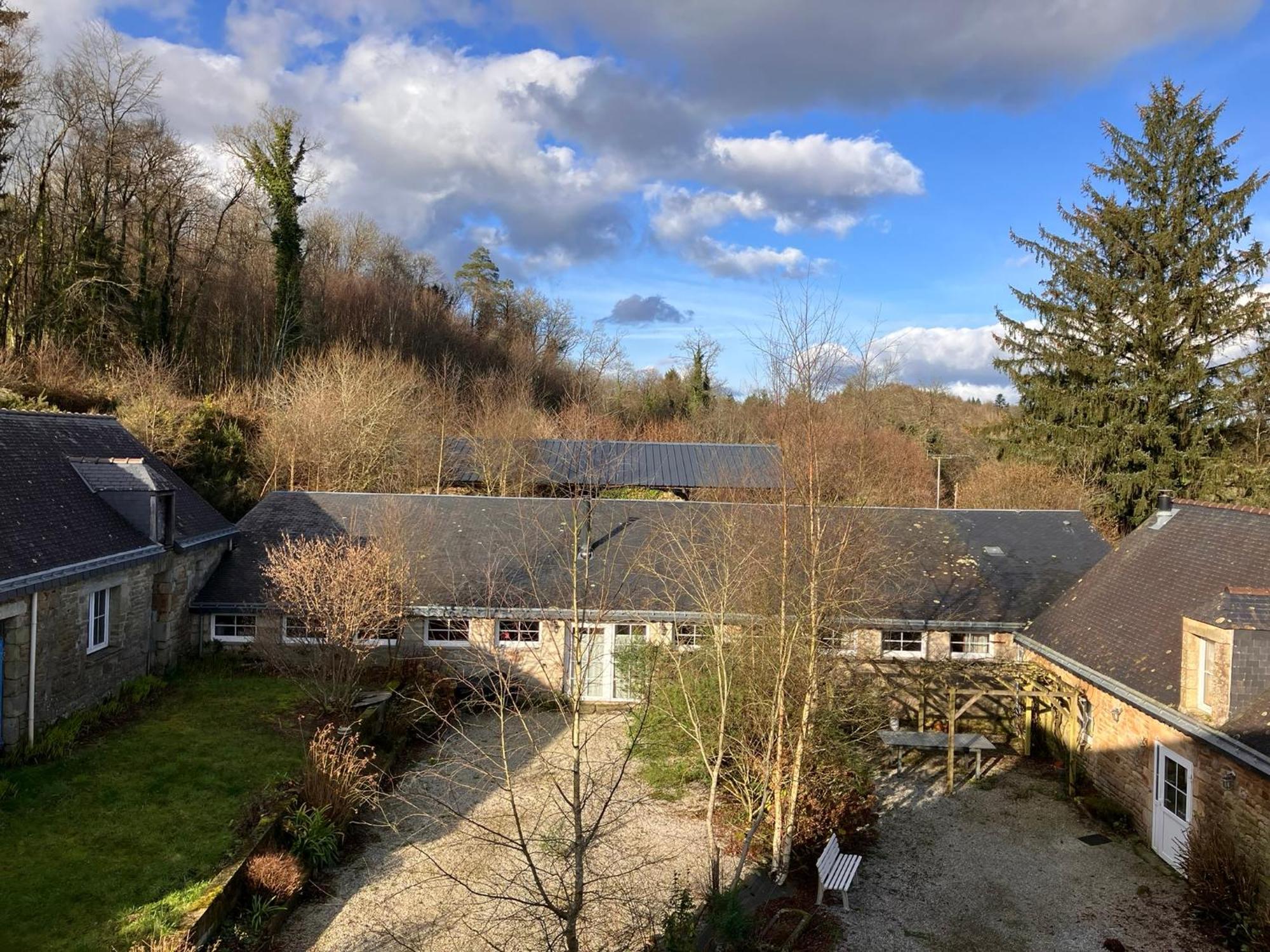 Le Gite De L'Araucaria Ploërdut Exteriör bild